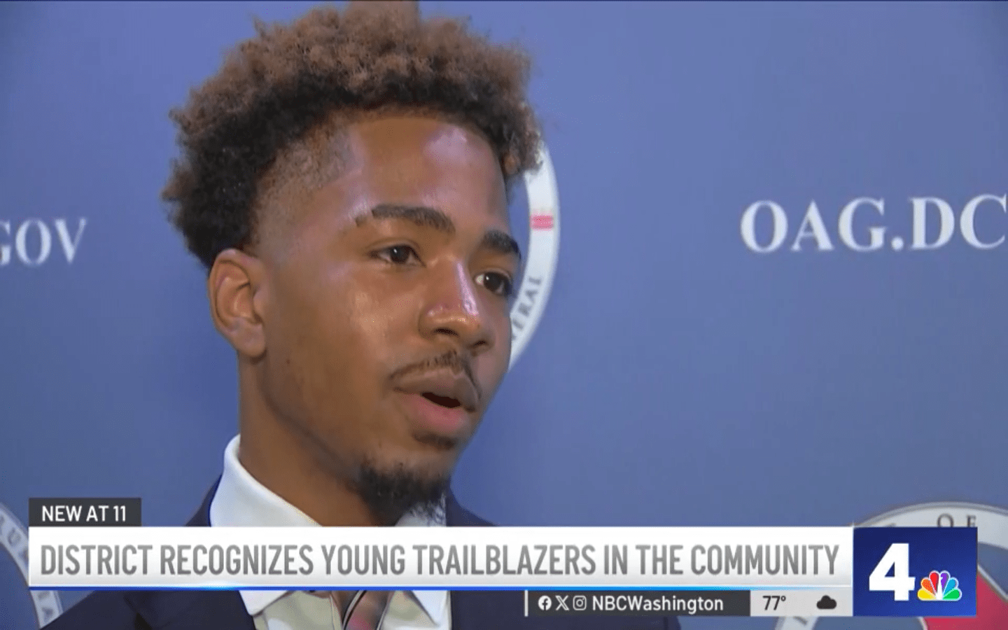“DC Recognizes Young Trailblazers in the Community” – NBC4